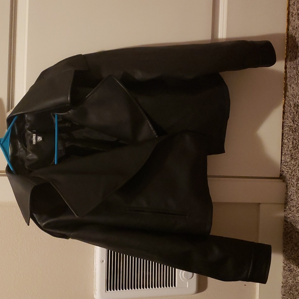 Black Faux Leather jacket